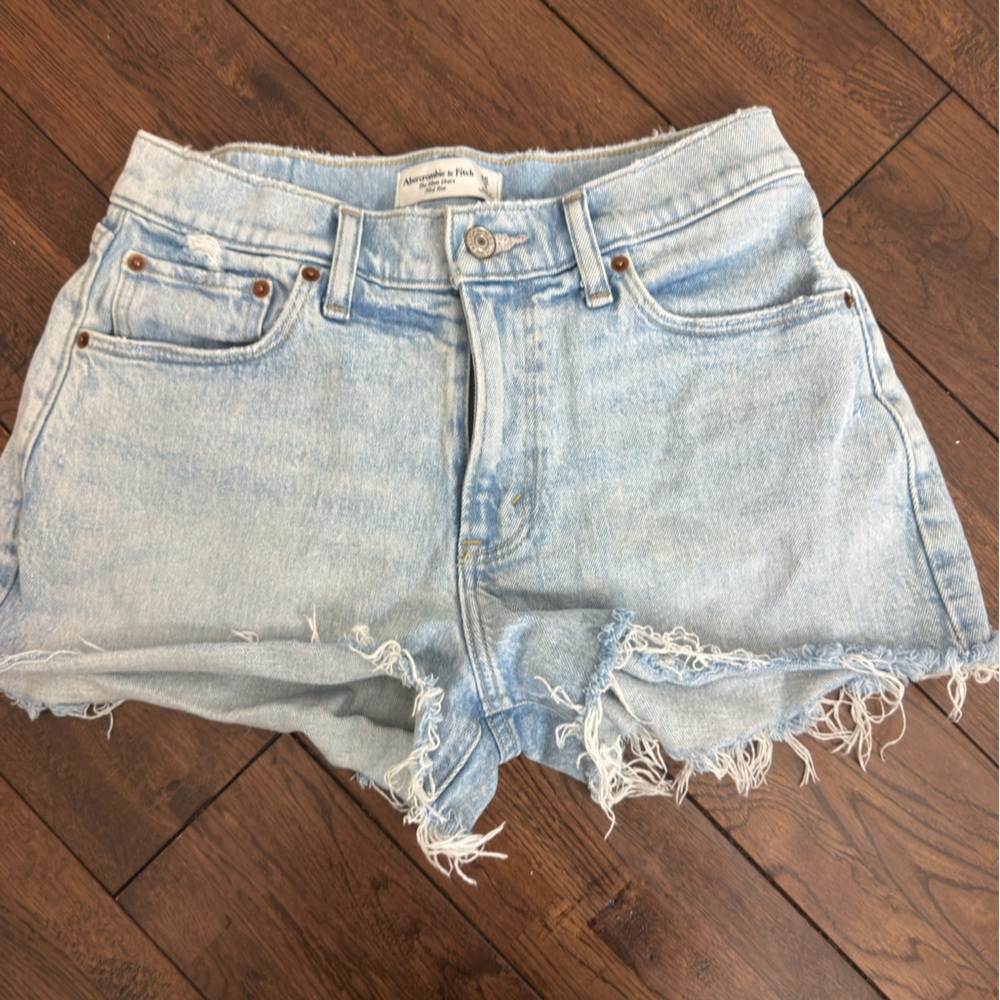 Light Blue Denim Women's Shorts